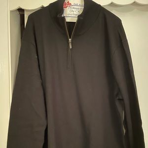 NWT Men’s Merino wool quarter zip sweater